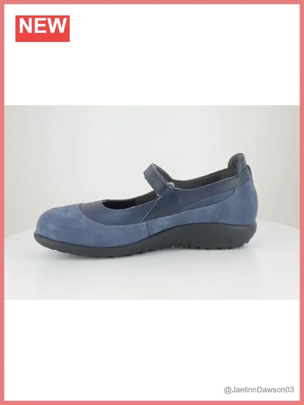 Naot Kirei Mary Jane Shoes Cork Footbed Arch Support Removable Padded